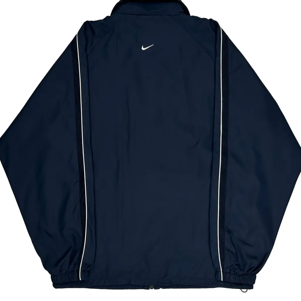 Nike Track Jacket - 2XL Navy Polyester - Image 6