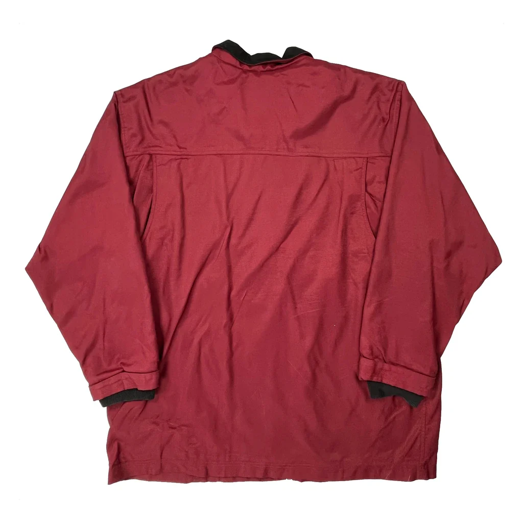 Nike Track Jacket - XL Red Polyester - Image 2