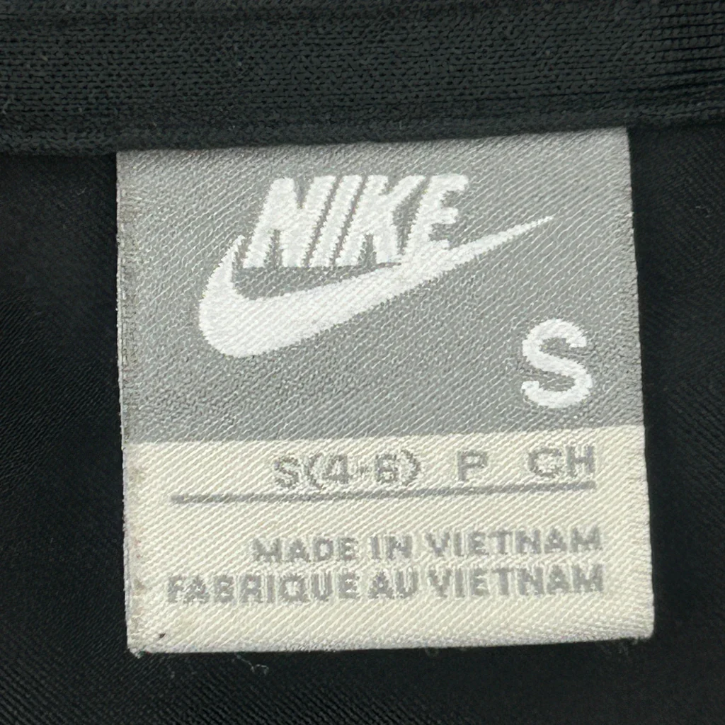 Nike Track Jacket - Small Black Polyester - Image 3