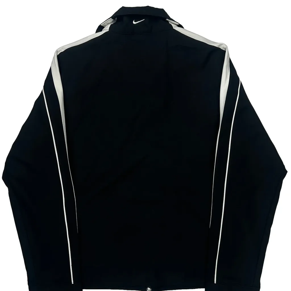 Nike Track Jacket - Small Black Polyester - Image 6