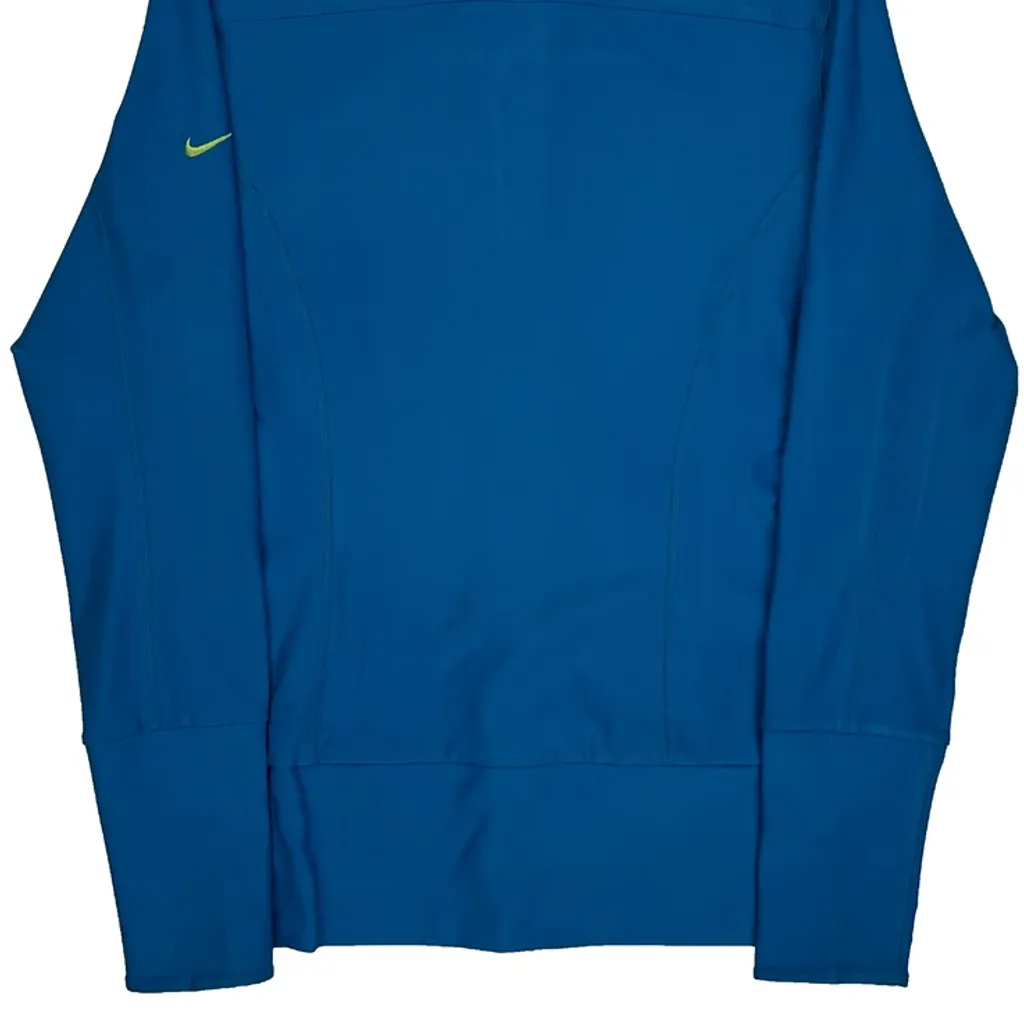 Nike Track Jacket - Medium Blue Polyester - Image 6