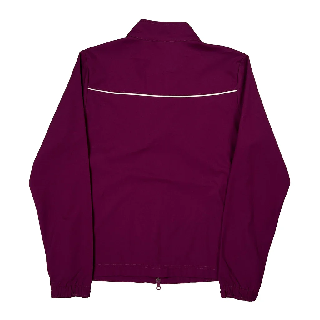 Nike Track Jacket - Medium Purple Polyester - Image 2