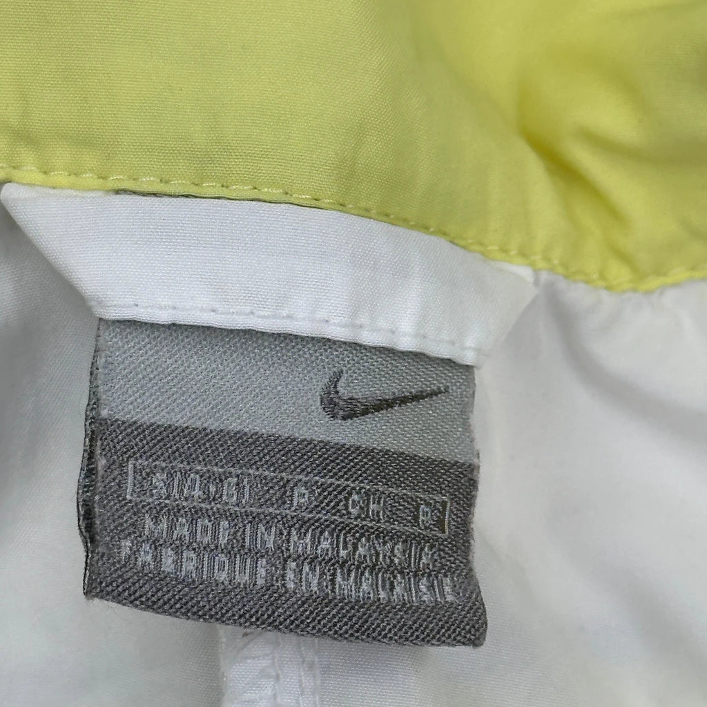 Nike Graphic Track Jacket - Small White Polyester - Image 3
