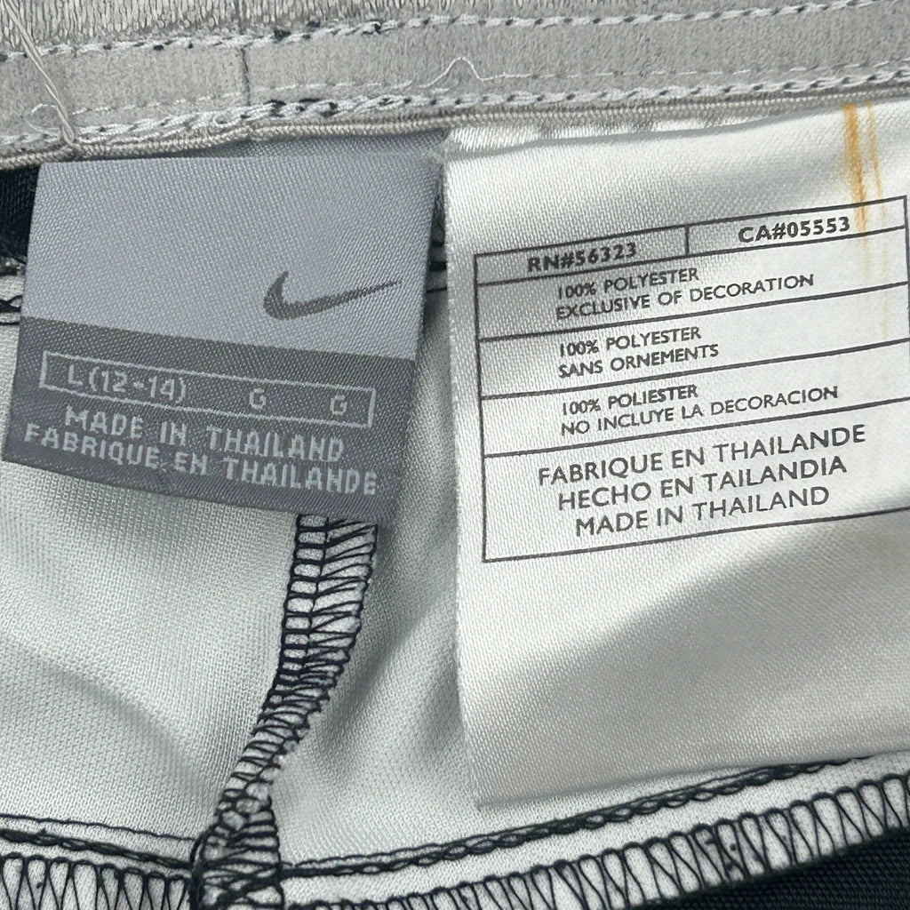 Nike Track Pants - Large Black Polyester - Image 3