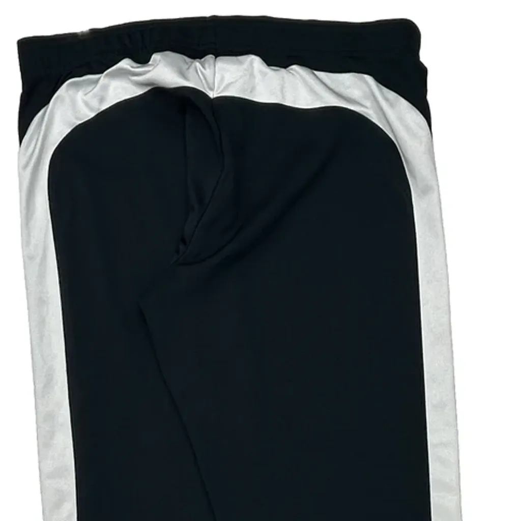 Nike Track Pants - Large Black Polyester - Image 4