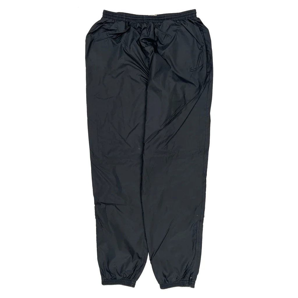 Nike Track Pants - Large Black Polyester - Image 2