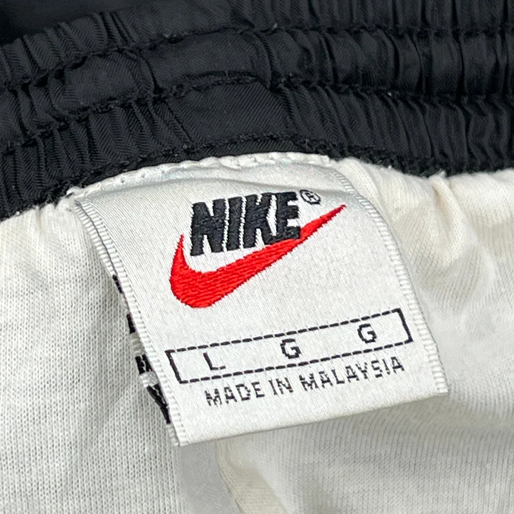 Nike Track Pants - Large Black Polyester - Image 3