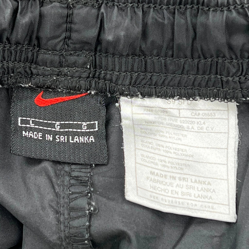 Nike Track Pants - Large Black Nylon - Image 3