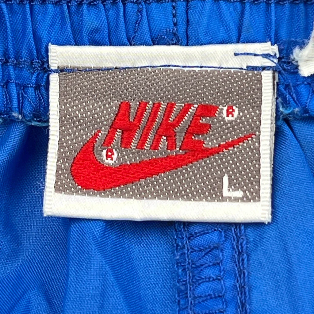 Nike Track Pants - Large Blue Polyester - Image 3