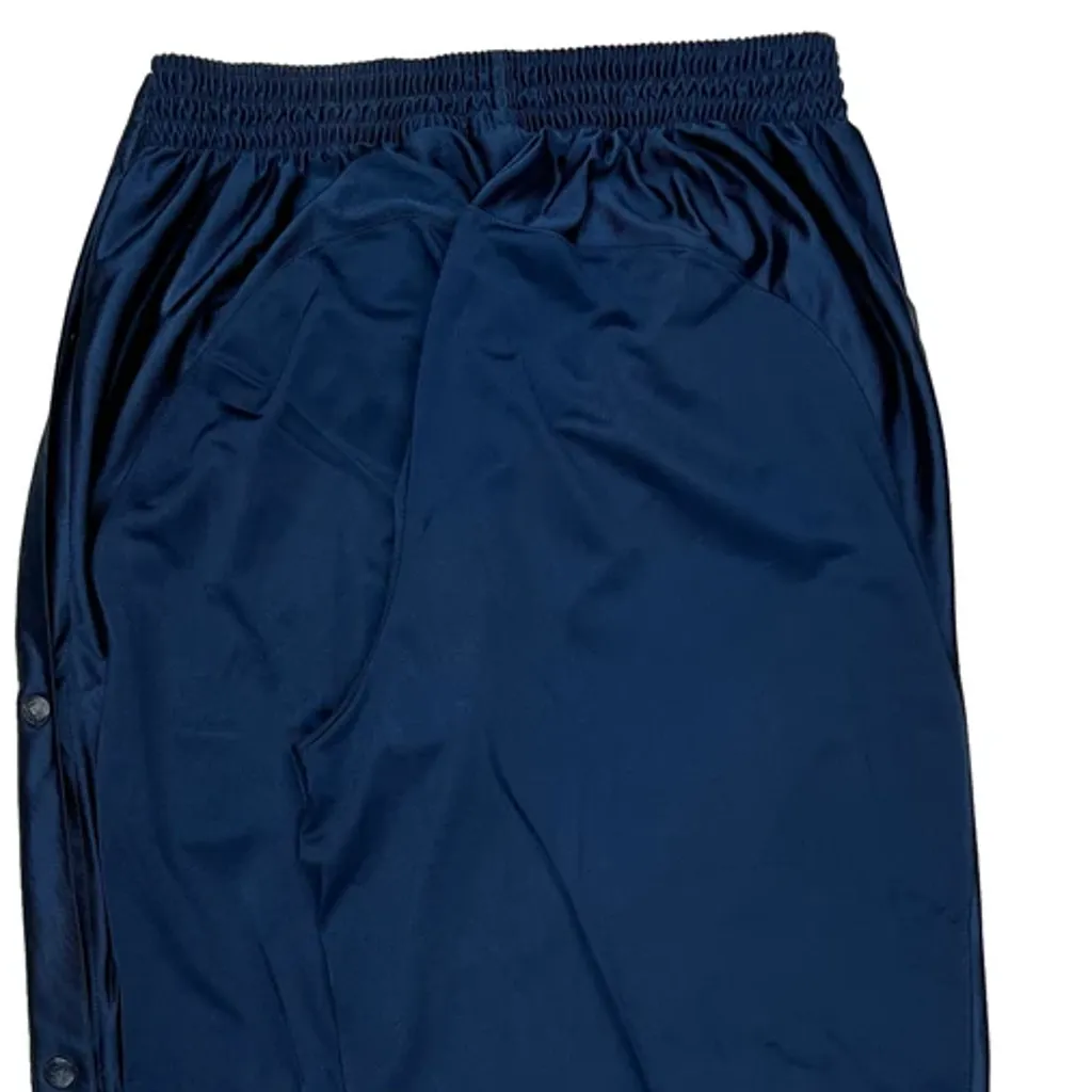 Nike Track Pants - Large Blue Polyester - Image 4
