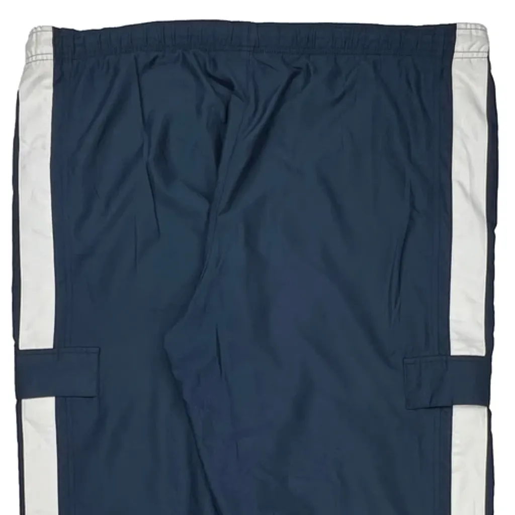 Nike Track Pants - XL Blue Polyester - Image 7