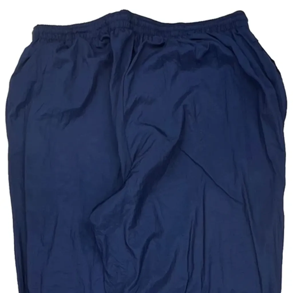 Nike Track Pants - 2XL Blue Polyester - Image 4