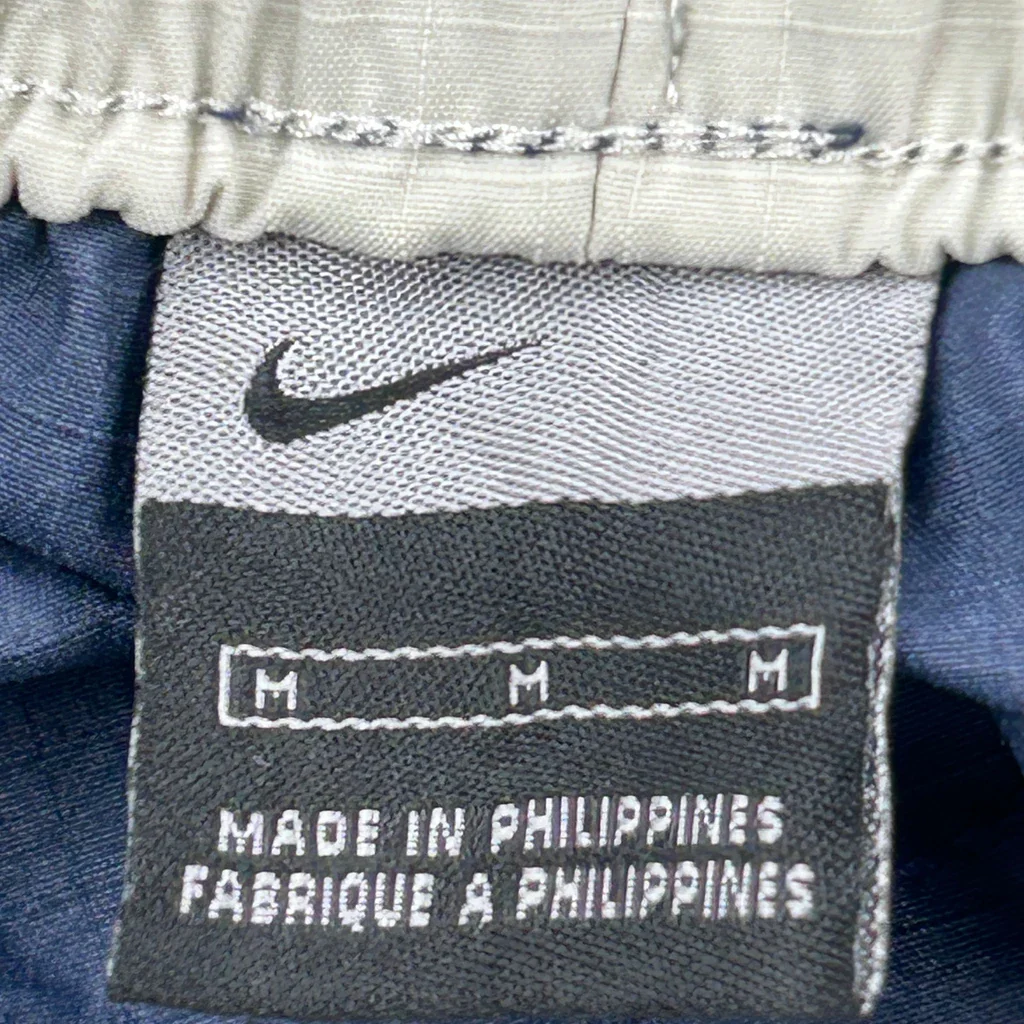 Nike Track Pants - Medium Navy Polyester - Image 3