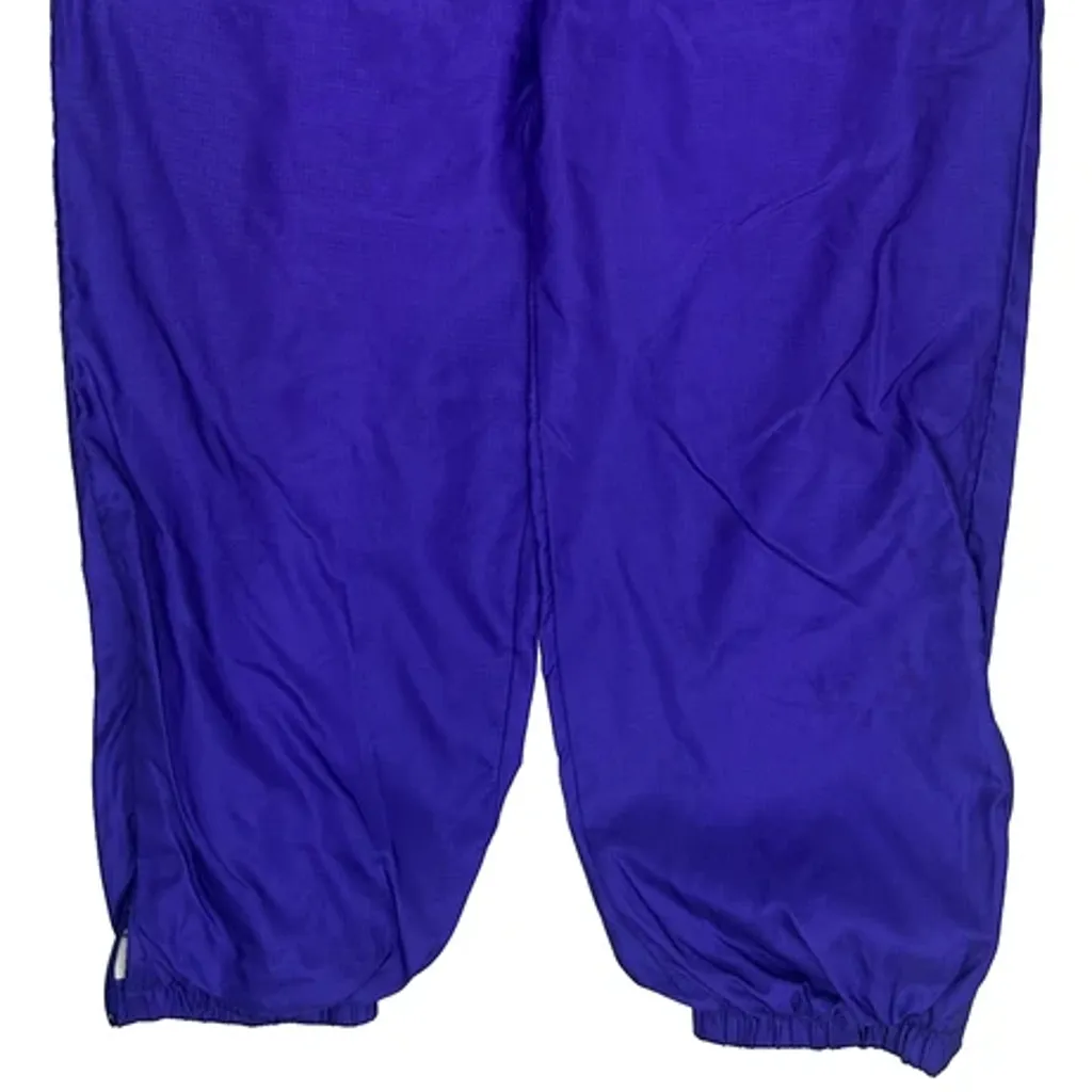 Nike Track Pants - Large Purple Polyester - Image 7