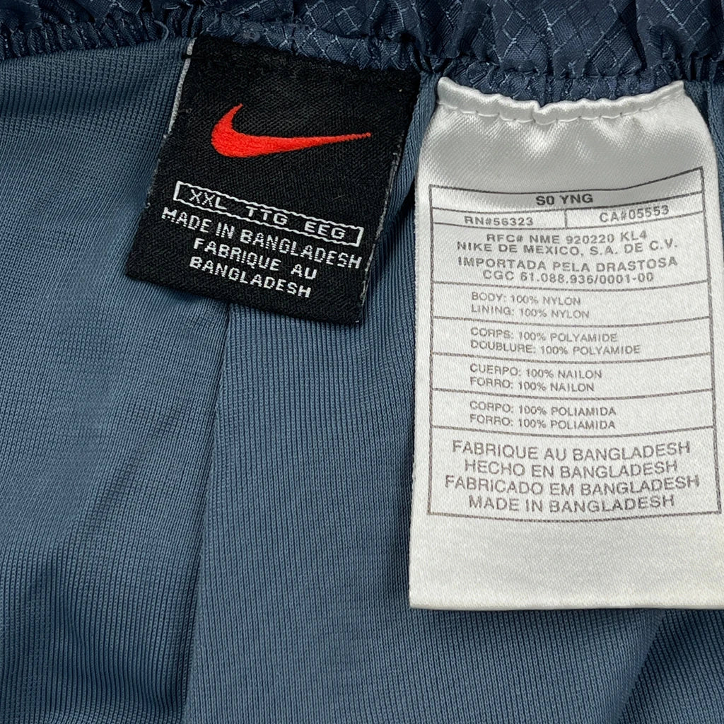 Nike Tracksuit - 2XL Blue Nylon - Image 3