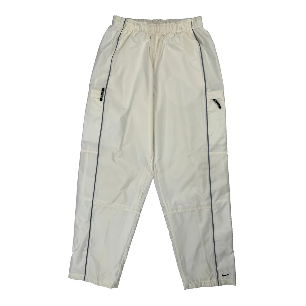 Nike Tracksuit - Large Cream Polyester