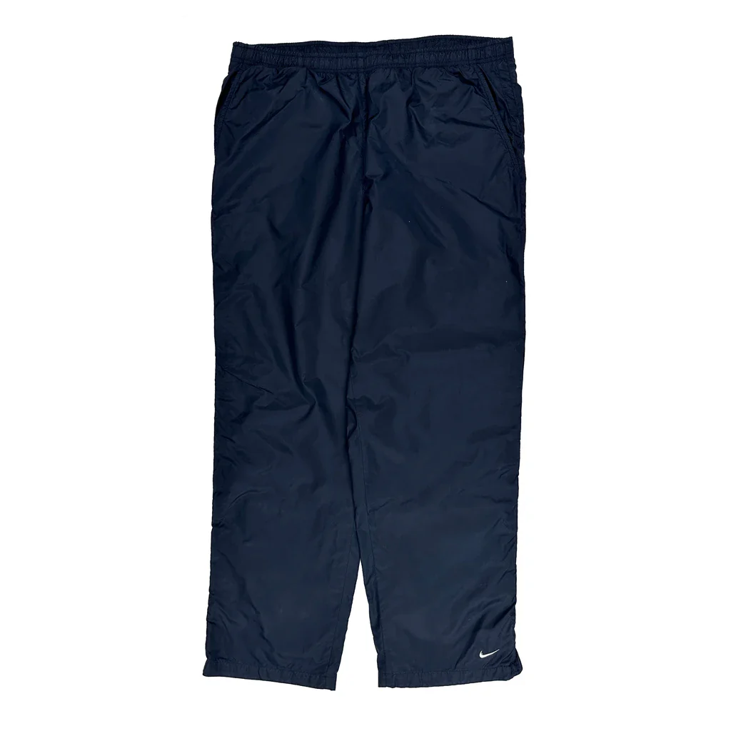 Nike Tracksuit - Large Navy Polyester