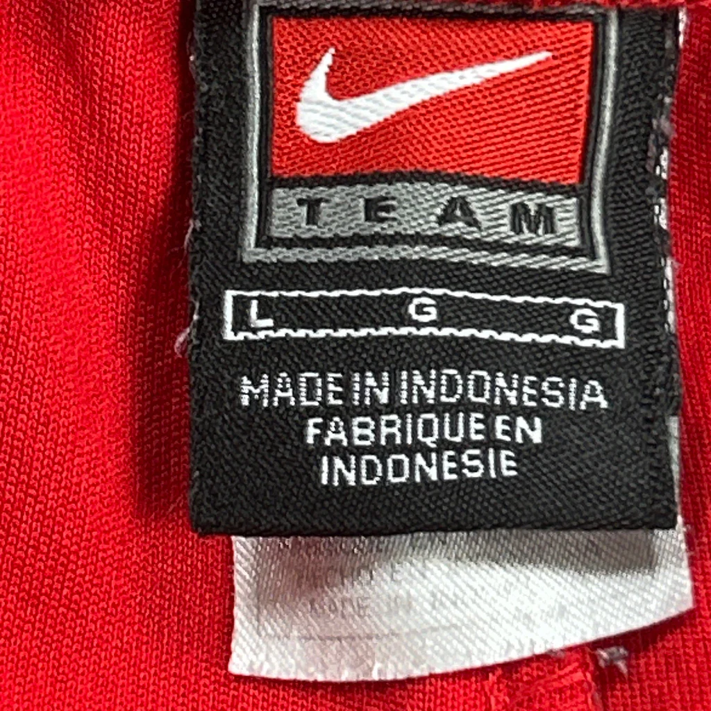 Nike Tracksuit - Large Red Polyester - Image 3