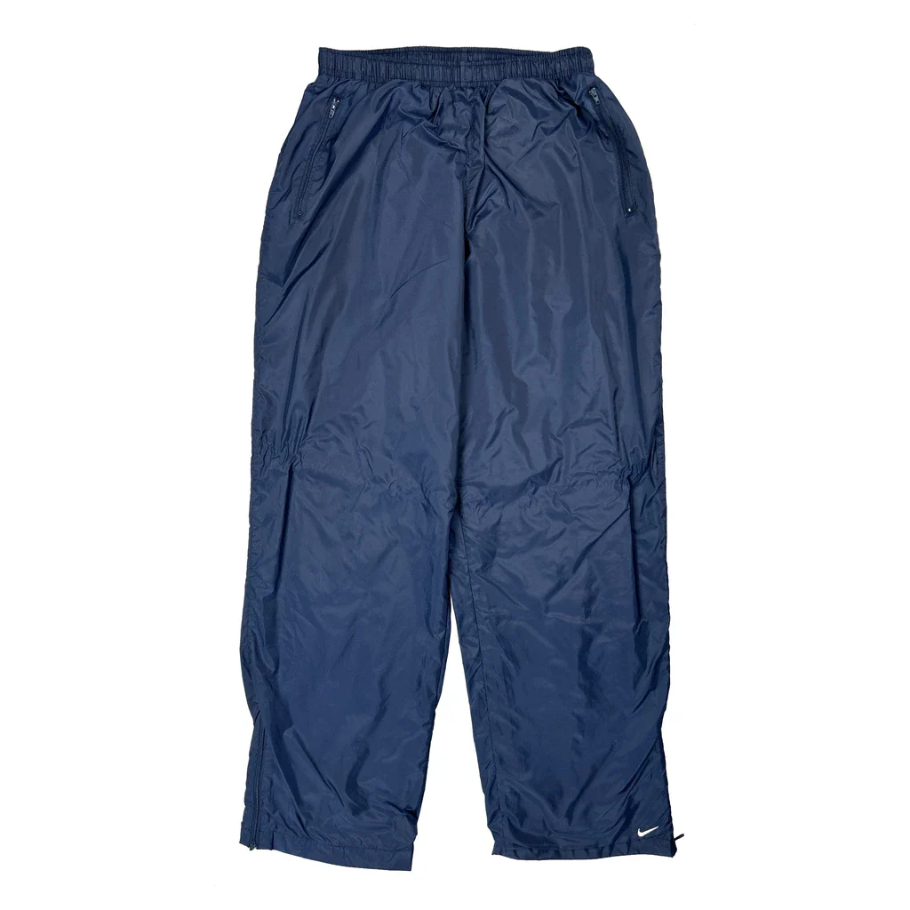 Nike Tracksuit - Large Blue Nylon