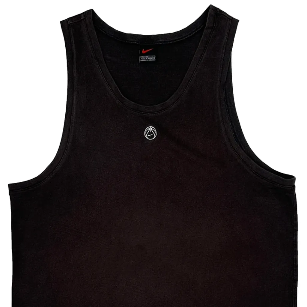 Nike Vest - XL Black Cotton - Image 6