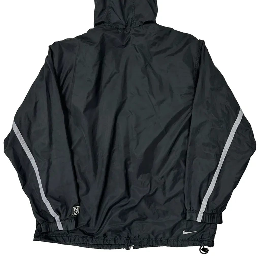 Nike Windbreaker - Large Black Polyester - Image 6