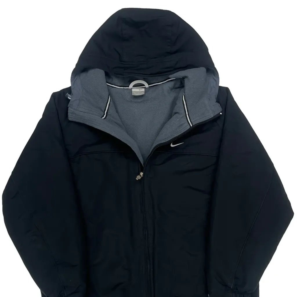 Nike Windbreaker - Medium Black Polyester - Image 5