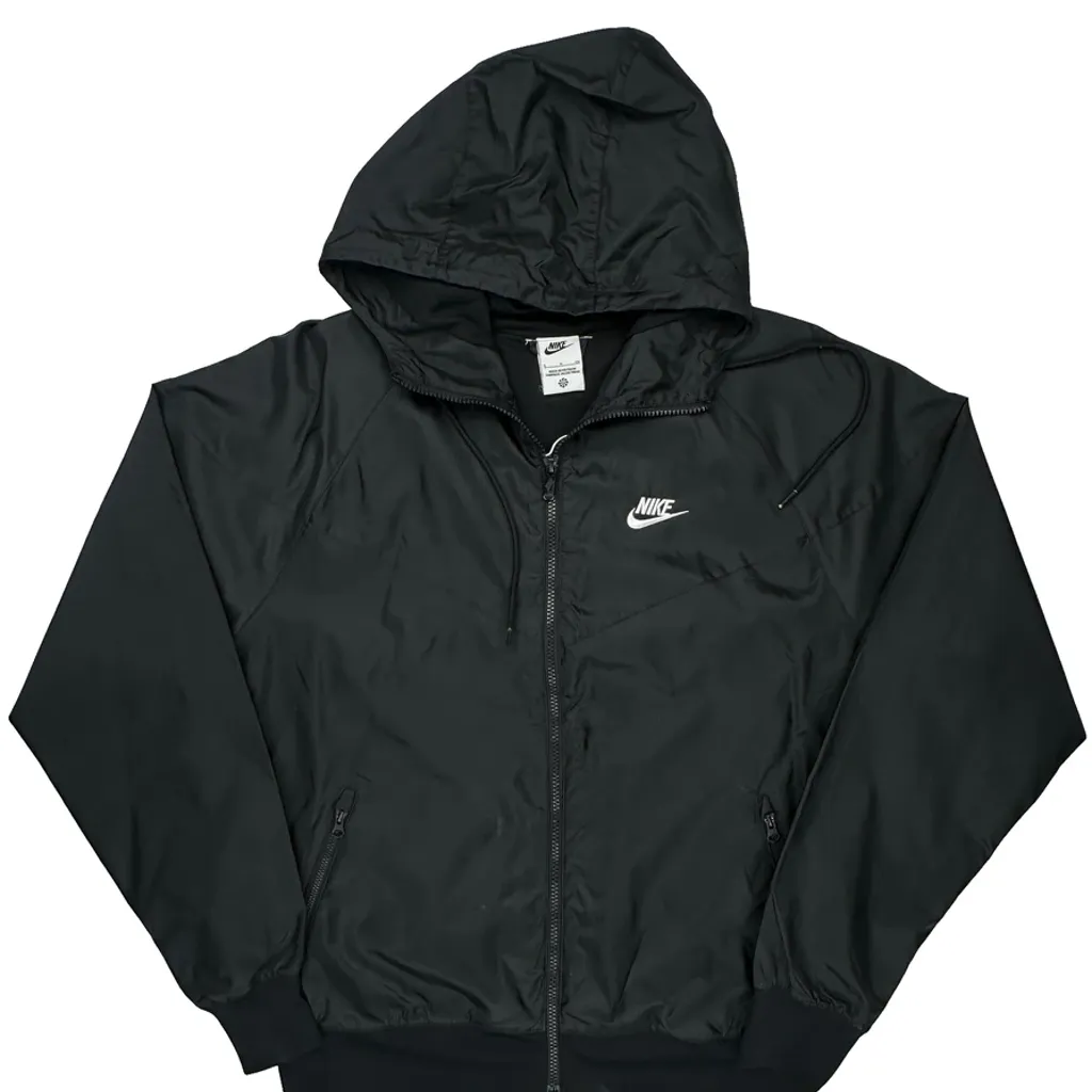 Nike Windbreaker - Small Black Polyester - Image 4
