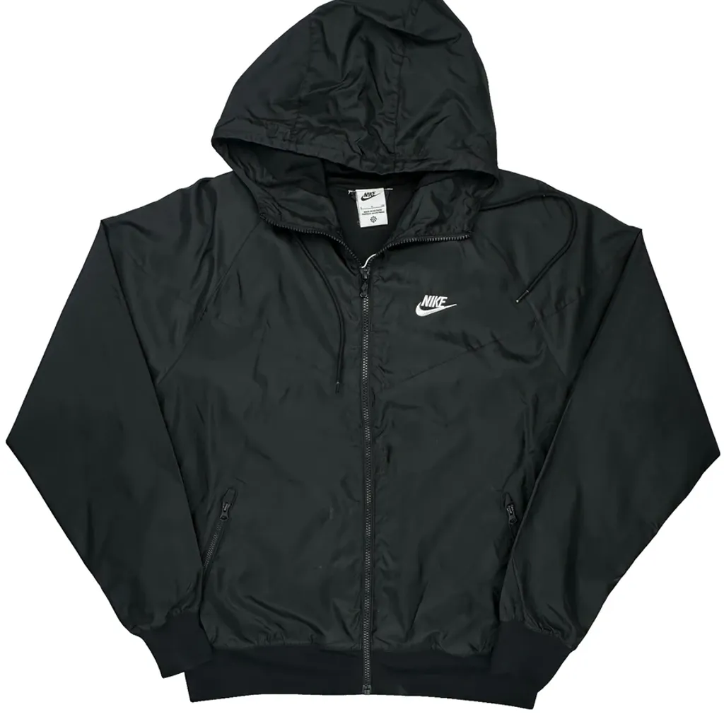 Nike Windbreaker - Small Black Polyester - Image 5