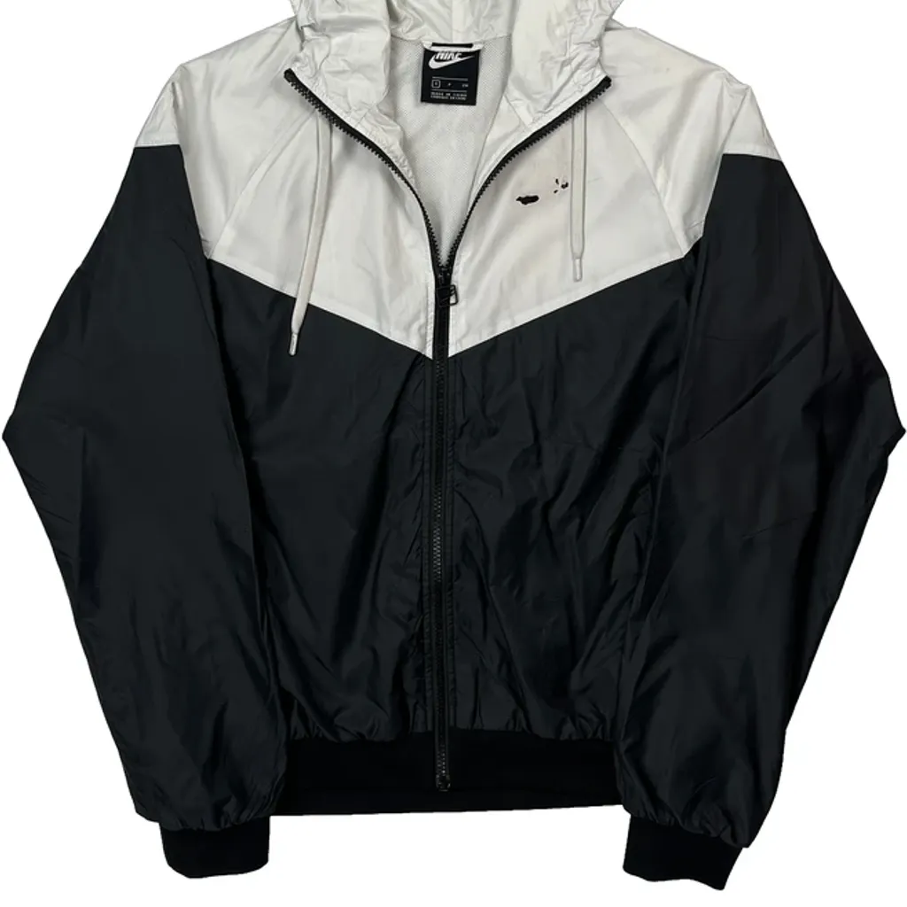 Nike Windbreaker - Small Black & White Polyester - Image 4