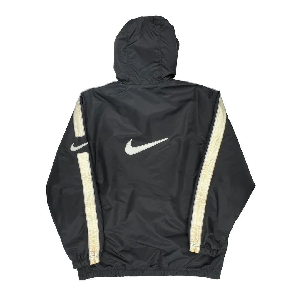 Nike Windbreaker - XL Black Polyester - Image 2