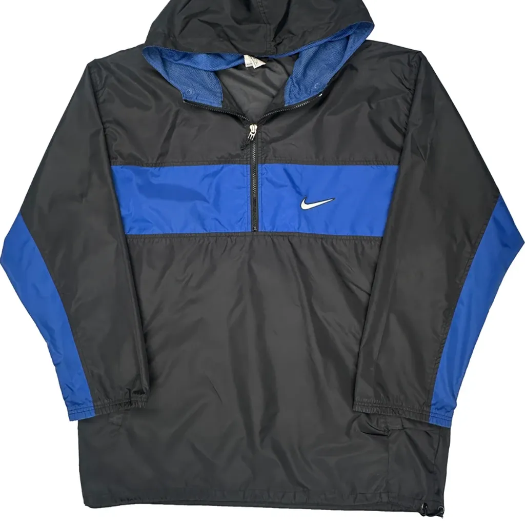 Nike Spellout Windbreaker - XL Black Polyester - Image 4