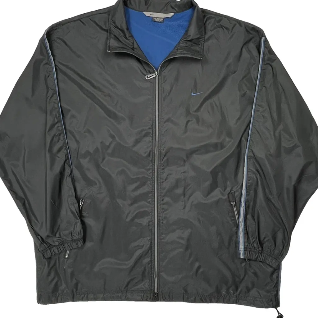 Nike Windbreaker - 2XL Black Polyester - Image 4