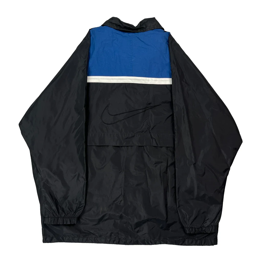 Nike Oversized Windbreaker - 2XL Black Nylon - Image 2