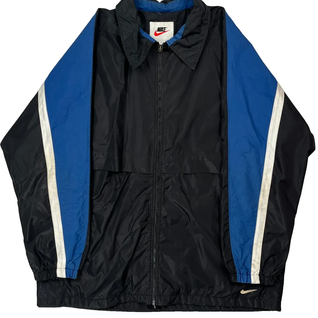 Nike Oversized Windbreaker - 2XL Black Nylon - Image 4