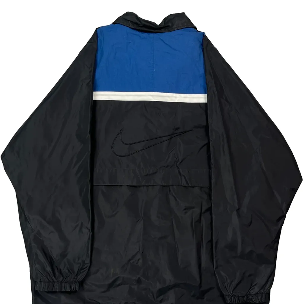 Nike Oversized Windbreaker - 2XL Black Nylon - Image 7