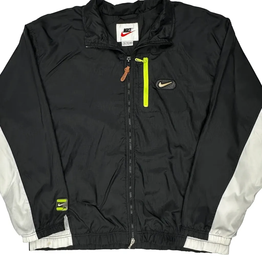 Nike Windbreaker - 2XL Black Nylon - Image 4