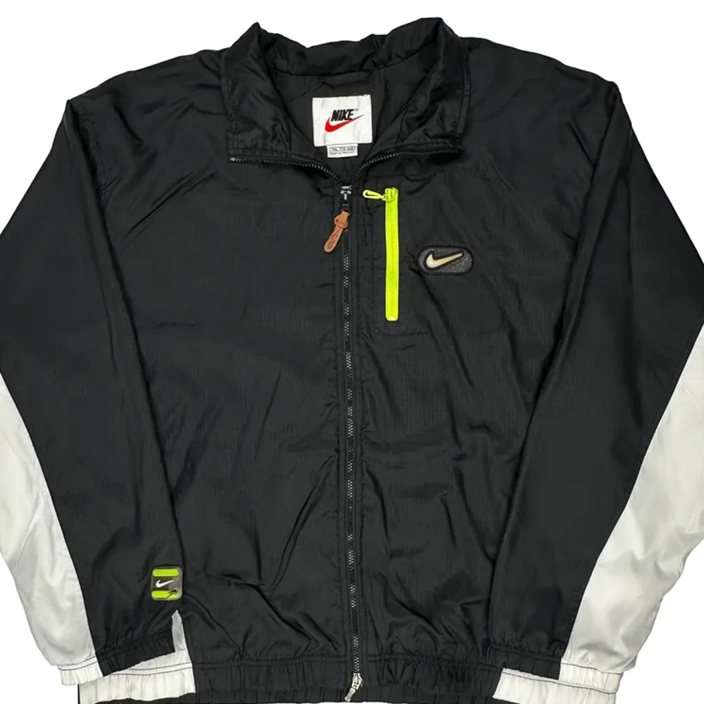 Nike Windbreaker - 2XL Black Nylon - Image 5