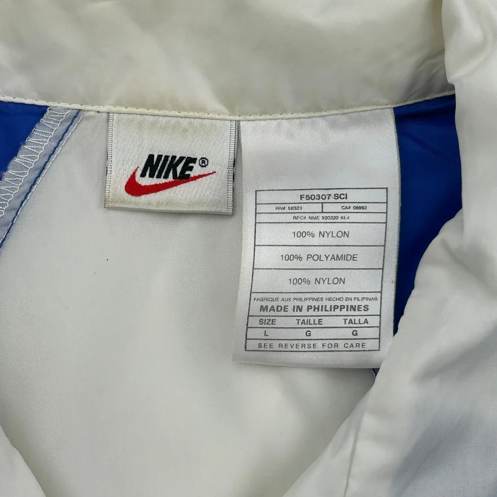 Nike Windbreaker - Large Blue Nylon - Image 3