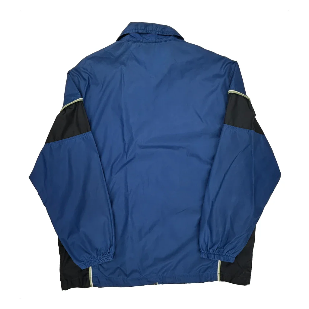Nike Windbreaker - Large Blue Polyester - Image 2