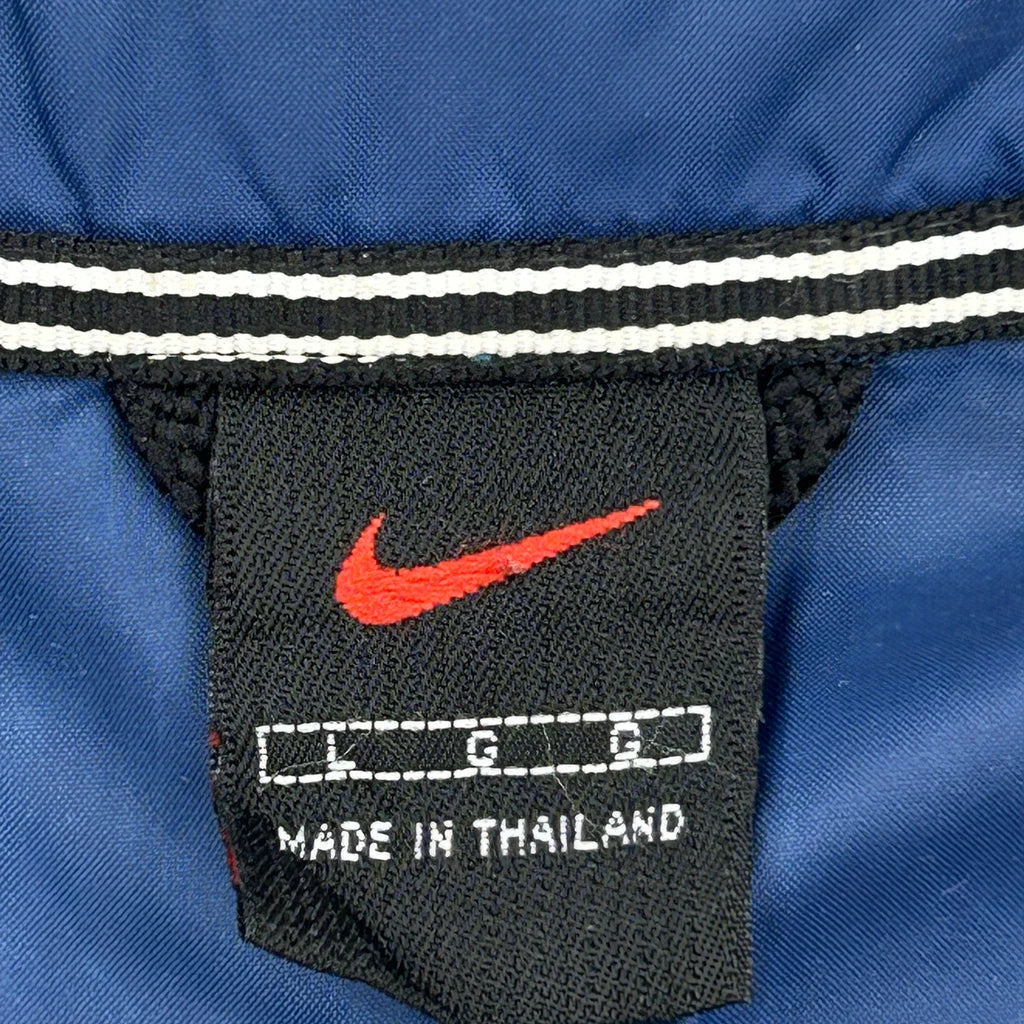 Nike Windbreaker - Large Blue Polyester - Image 3