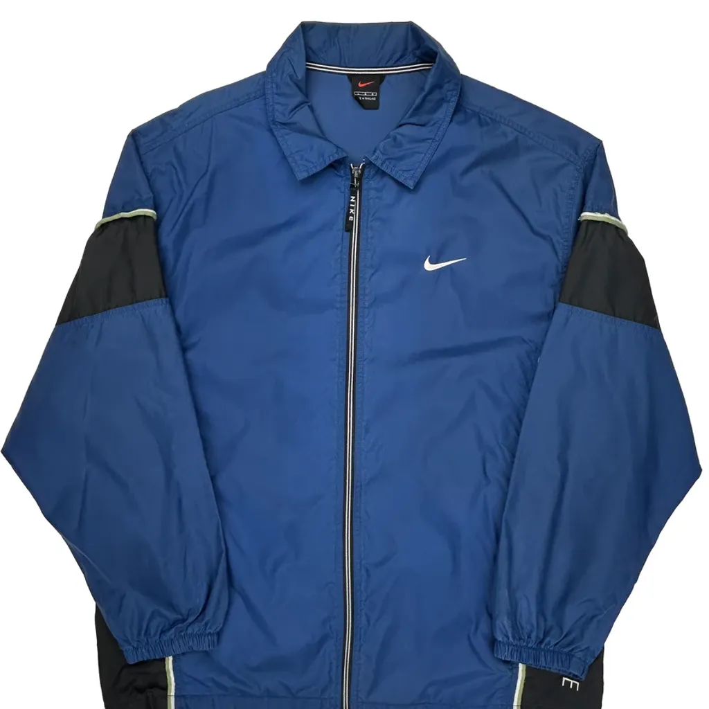 Nike Windbreaker - Large Blue Polyester - Image 5
