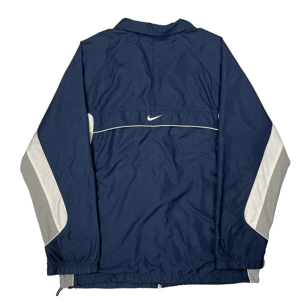 Nike Windbreaker - XL Blue Polyester - Image 2