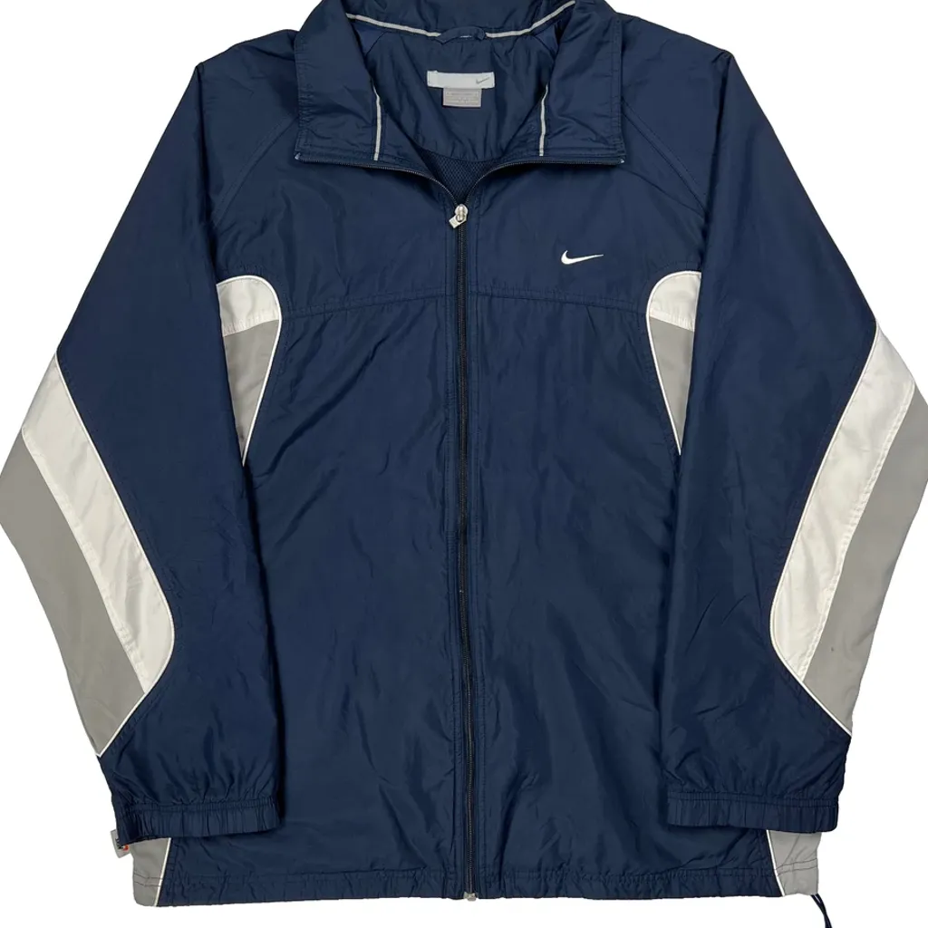 Nike Windbreaker - XL Blue Polyester - Image 4