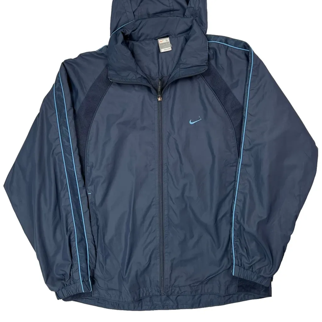 Nike Windbreaker - XL Blue Polyester - Image 5