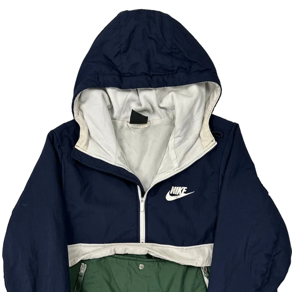 Nike Windbreaker - Small Green Polyester - Image 5