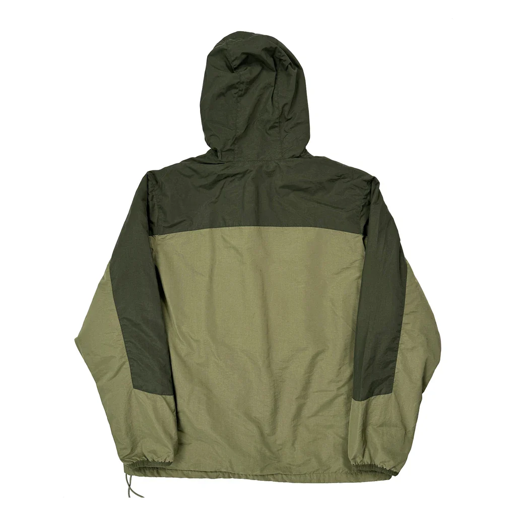 Nike Windbreaker - 2XL Green Polyester - Image 2