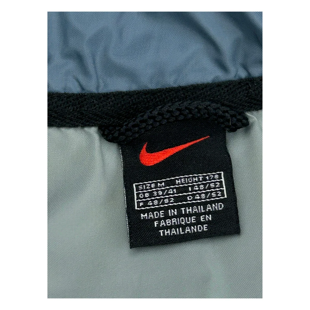Nike Windbreaker - Medium Grey Polyester - Image 2