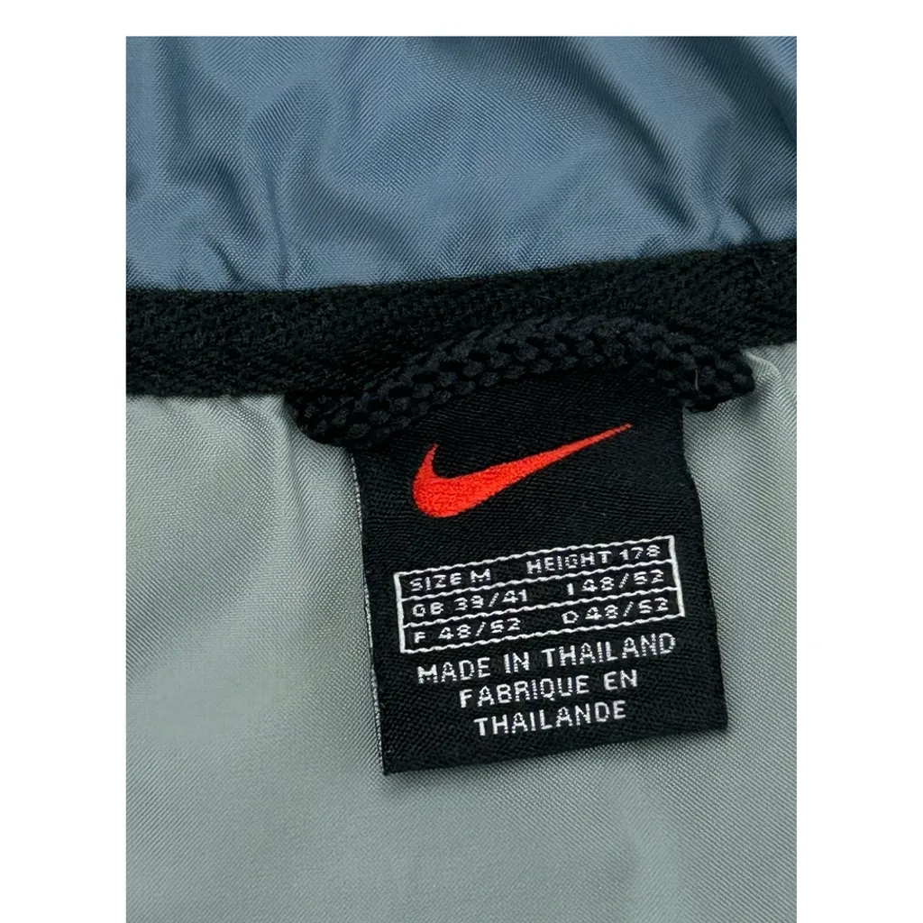 Nike Windbreaker - Medium Grey Polyester - Image 8