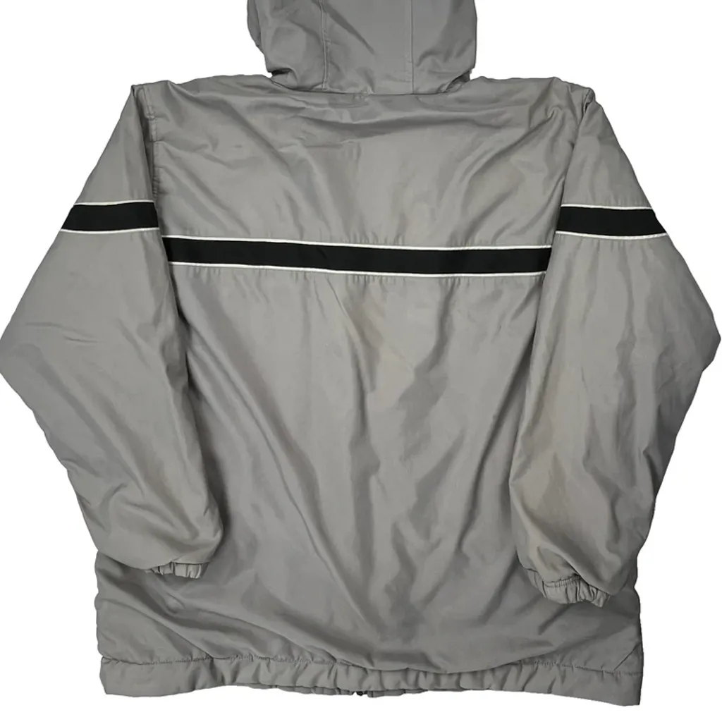 Nike Windbreaker - XL Grey Polyester - Image 7