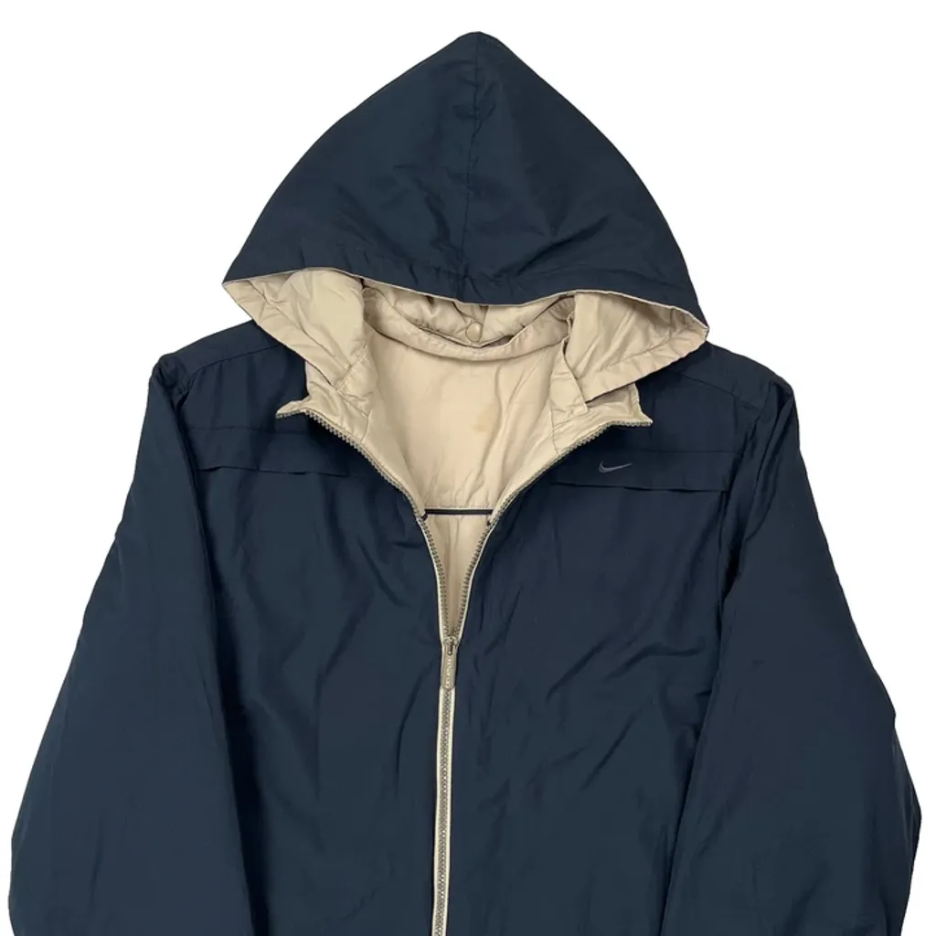Nike Reversible Windbreaker - Large Navy Polyester - Image 5